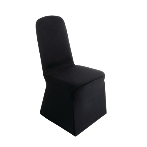 chair cover black